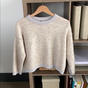 Free people fuzzy sweater